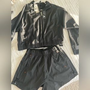 Adidas set. Shorts and Sweatshirt.